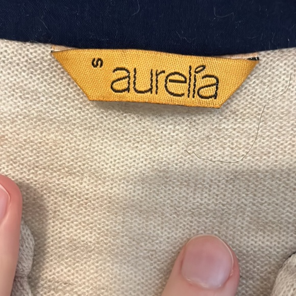 Side slit front button knit kurta dress for fall/winter - Picture 4 of 7